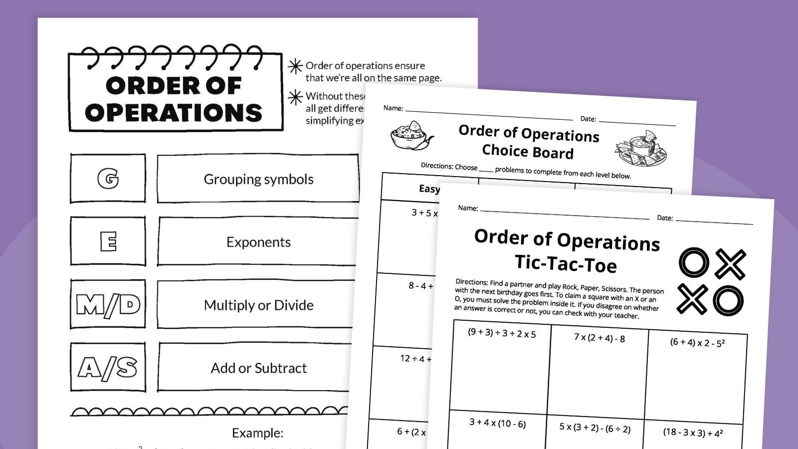 Click the button below to receive your printable periodic table worksheet bundle.
