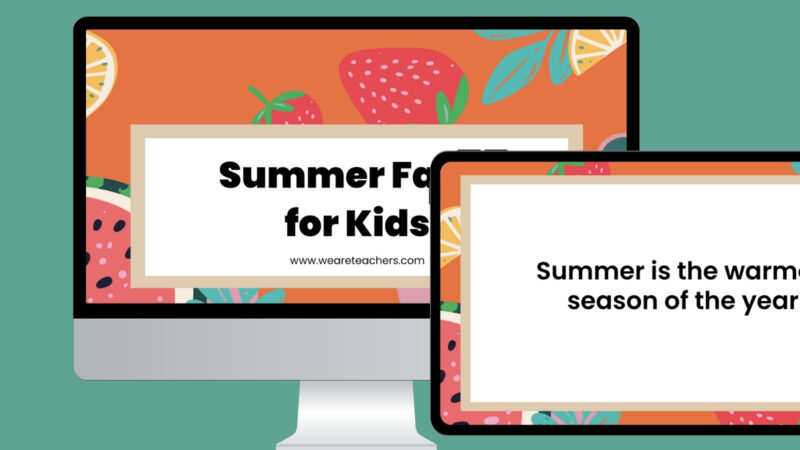 Get My Free Facts About Summer Slides