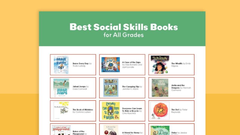 Printable List of Best Social Skills Books for All Grades Printable List of Best Social Skills Books for All Grades