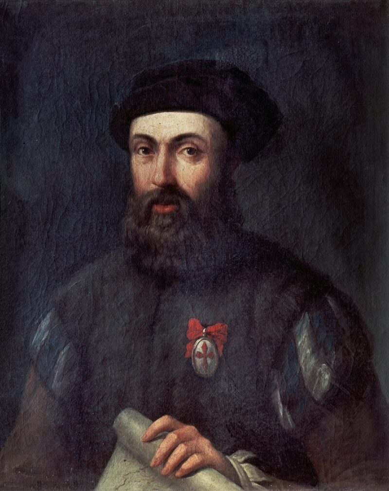 950px-Retrato_de_Hernando_de_Magallanes Naval Museum of Madrid, Public domain, via Wikimedia Commons- famous historical figures