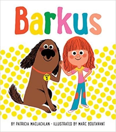 Barkus Book cover for Barkus Book 1 by Patricia Maclachlan