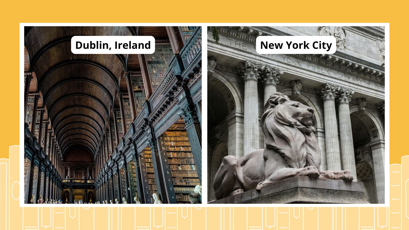 Examples from Ireland and NYC of best bookish vacations for teachers