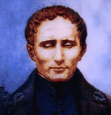 Braille Louis Braille- famous historical figures