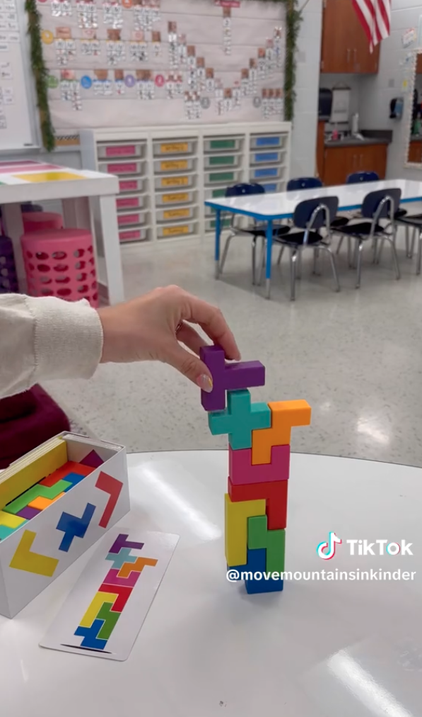 Stacking Classroom Game on Amazon