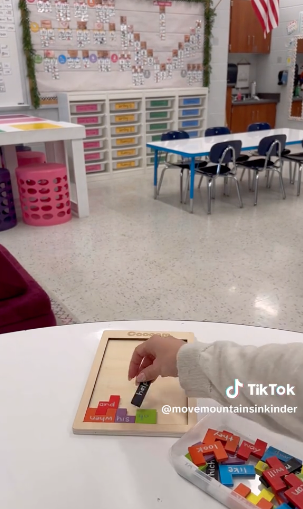 Tetris style classroom game on Amazon