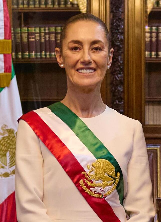 Claudia_Sheinbaum_(cropped,_centered) portrait mexico president claudia sheinbaum world leaders