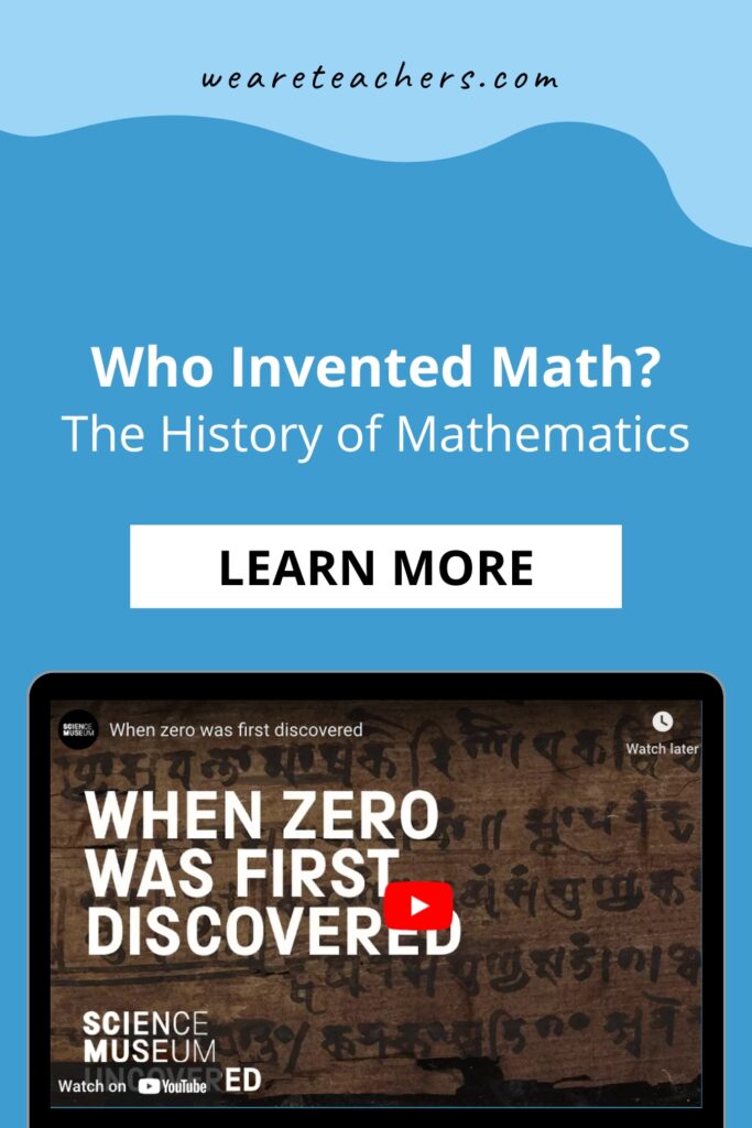 Invented-Math Plato? Aristotle? Newton? The question of who invented math is one for students to ponder as they learn number sense or algebra.