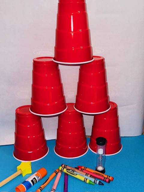 MInutetoWinIt Minute to win it cup tower