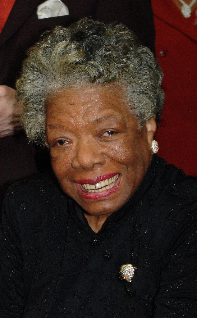 Maya Angelou Maya Angelou closeup