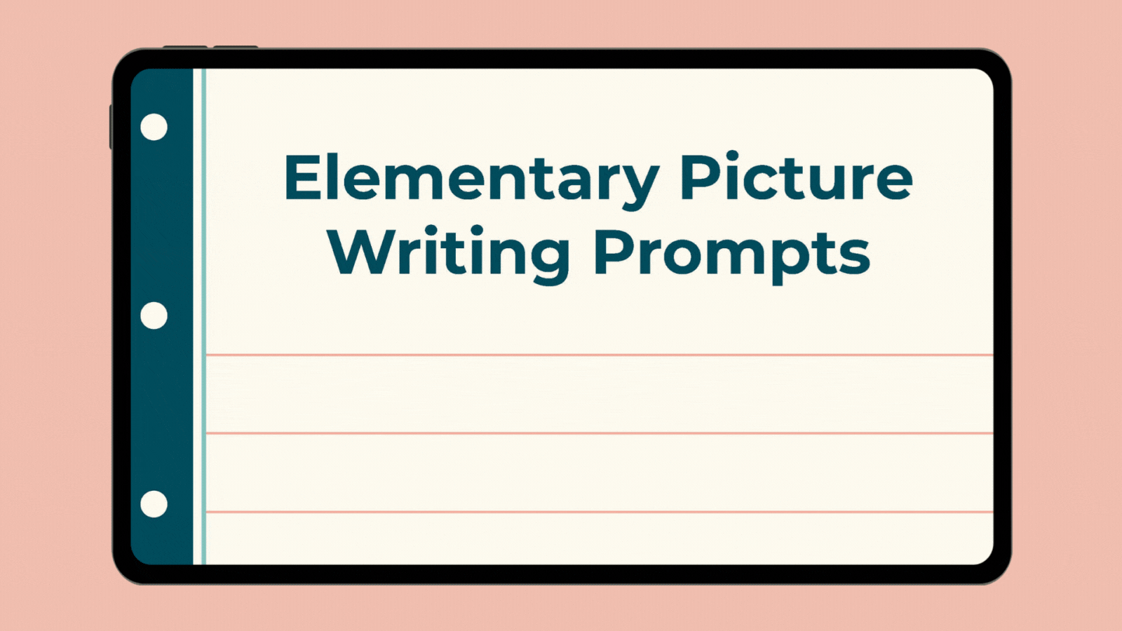 Picture Writing Prompts Gif featuring picture writing prompts Google Slides.