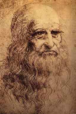 Possible_Self-Portrait_of_Leonardo_da_Vinci Leonardo da Vinci painting