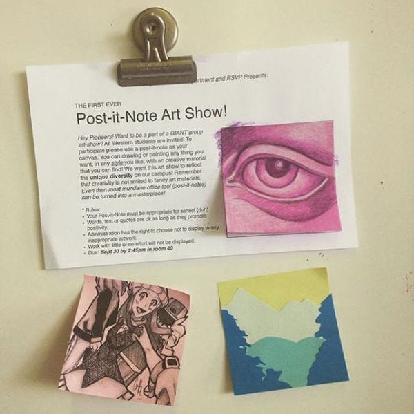Post Its Insta artofteaching