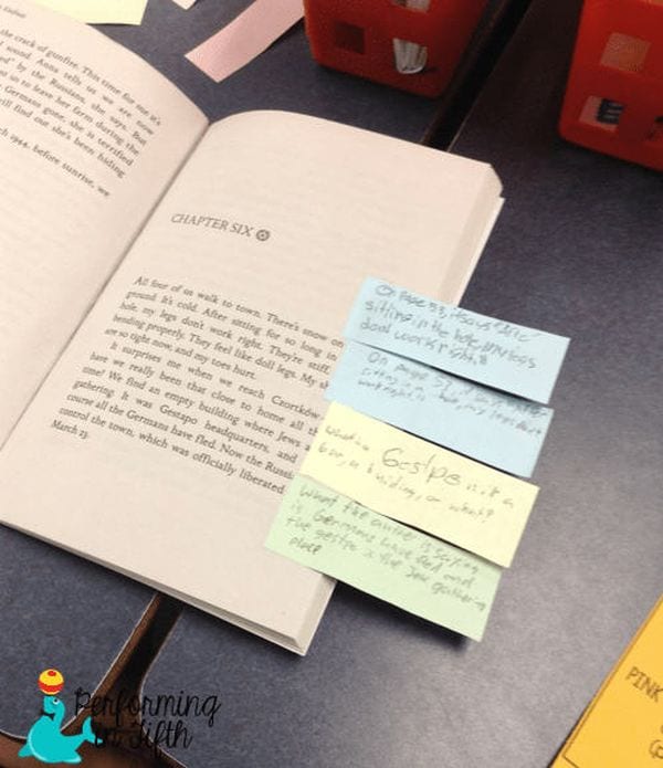 Post Its Performing in Education