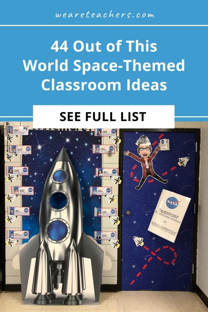 Read on for middleedu' 44 awesome space-themed classroom ideas. From rocket ships to space-themed wall displays, we've got it all!