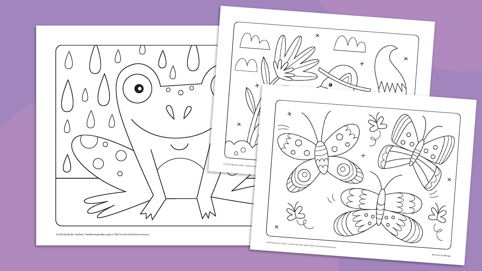 Spring Coloring Pages
