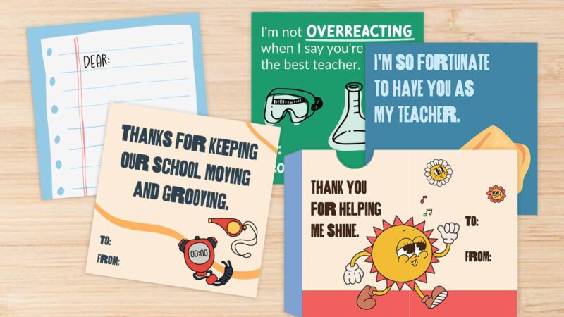Thank You Cards Teacher Feature Thank You Cards Teacher Feature