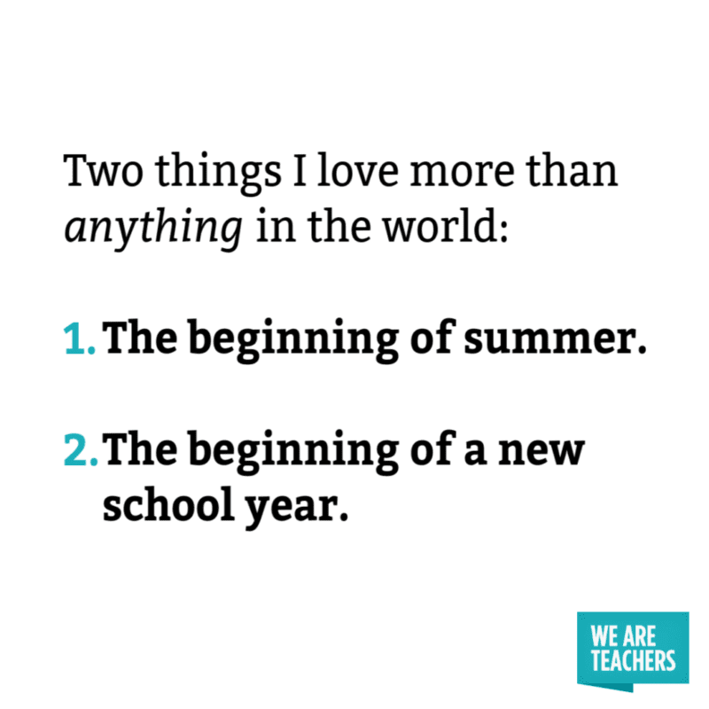 Summer Teacher Meme