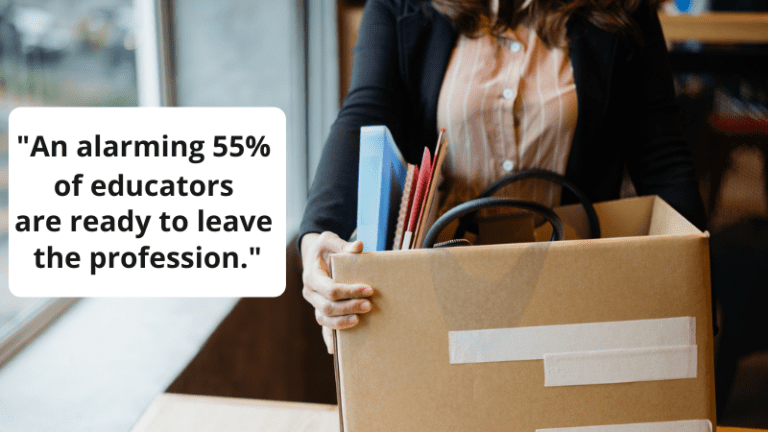 Why teachers quit
