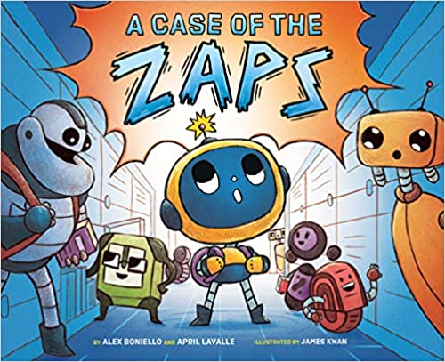 A Case of the Zaps Book cover for A Case of the Zaps as an example of social skills books for kids
