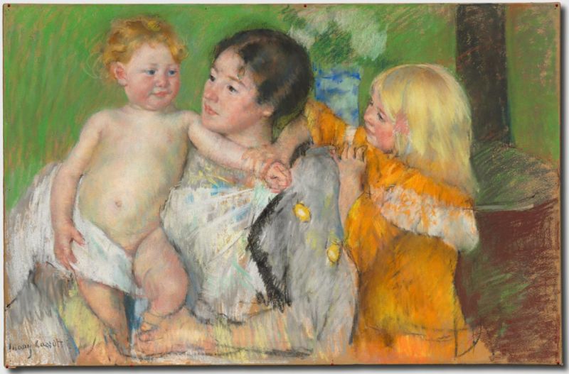 Picture Prompts: After the Bath After the Bath (Mary Cassatt)