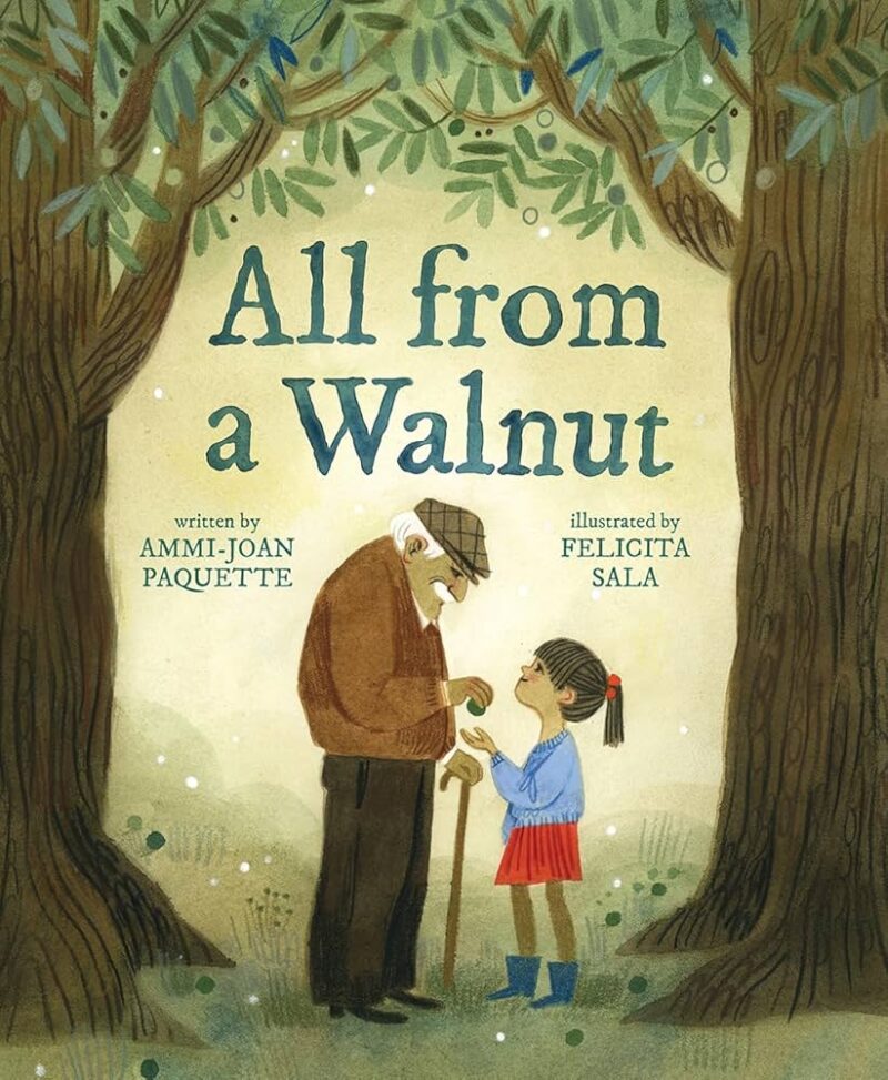 all-from-a-walnut all from a walnut book cover, books about trees