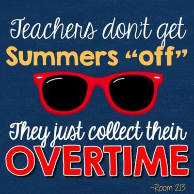 When this truth is told ... summer teaching meme