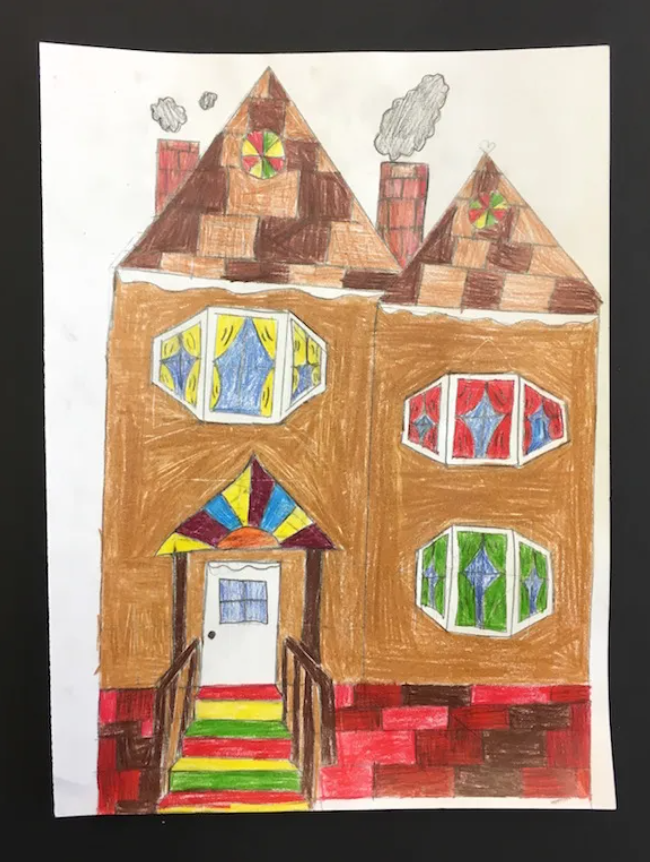50 Inspiring Fourth Grade Art Projects for Creative Kids Craft Victorian houses