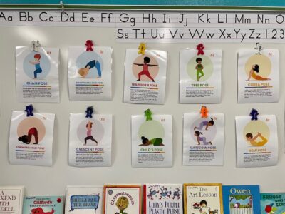 sanford fit yoga cards with poses