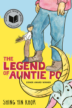 legend-of-auntie-po The cover of the graphic novel The Legend of Auntie Po.
