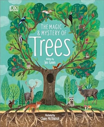 magic-msytery the magic and mystery of trees book cover, books about trees