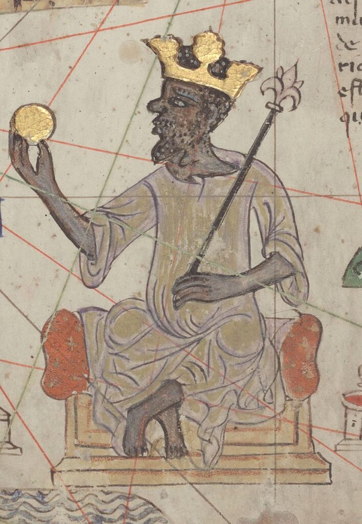 mansa-musa painting of mansa musa a famous world leader