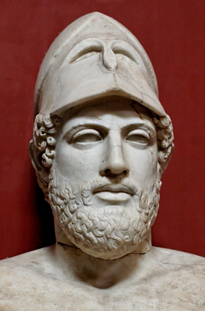pericles-statue bust of pericles