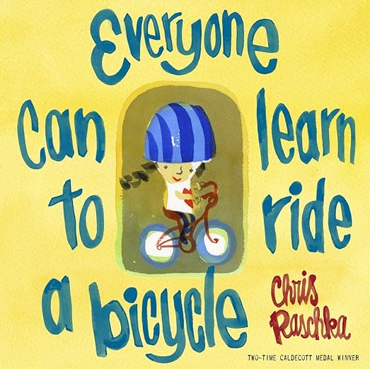 ride-a-bike book cover for everyone can learn to ride a bike