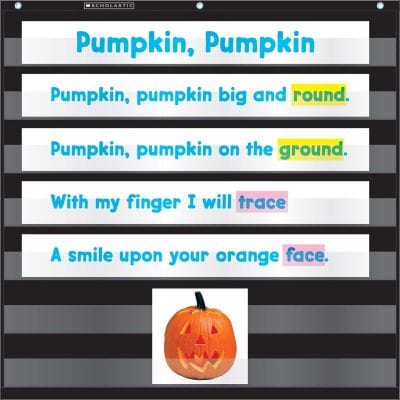 Sentence pocket chart