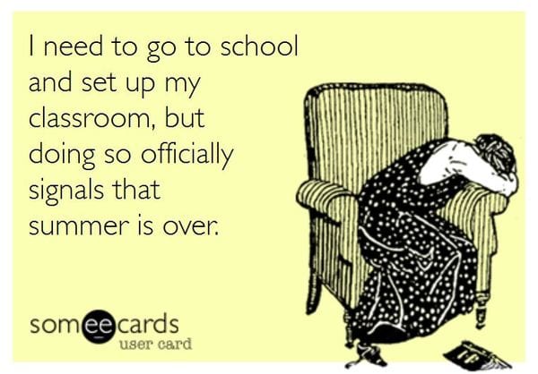 Summer Teacher Memes