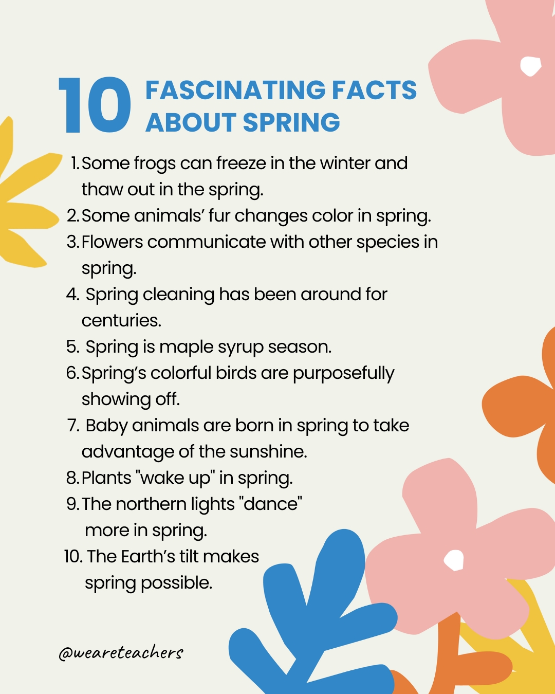 spring facts Shake off winter and leap into learning with these 25 fascinating facts about spring for the classroom and your own knowledge!