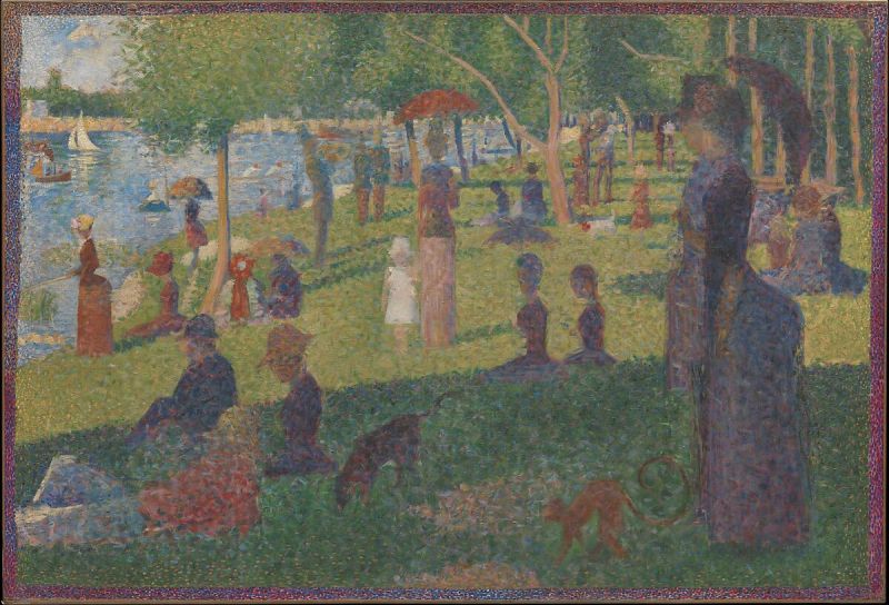 A Sunday on La Grande Jatte by Georges Seurat A Sunday on La Grande Jatte by Georges Seurat