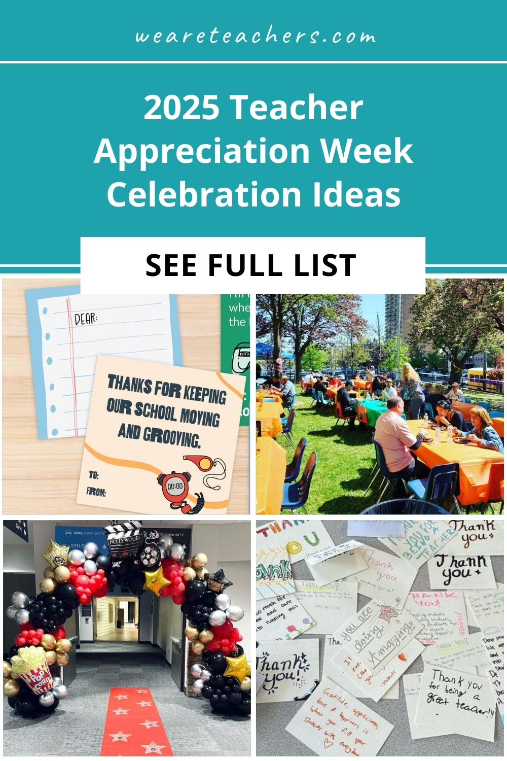 teacher appreciation week ideas