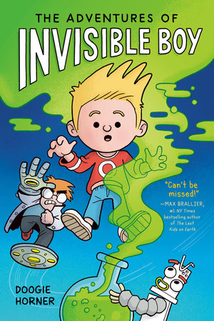 the-adventures-of-invisible-boy The cover of the graphic novel The Adventures of Invisible Boy.
