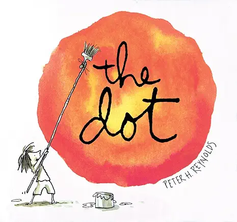 the-dot book cover for the dot social skills books for kids