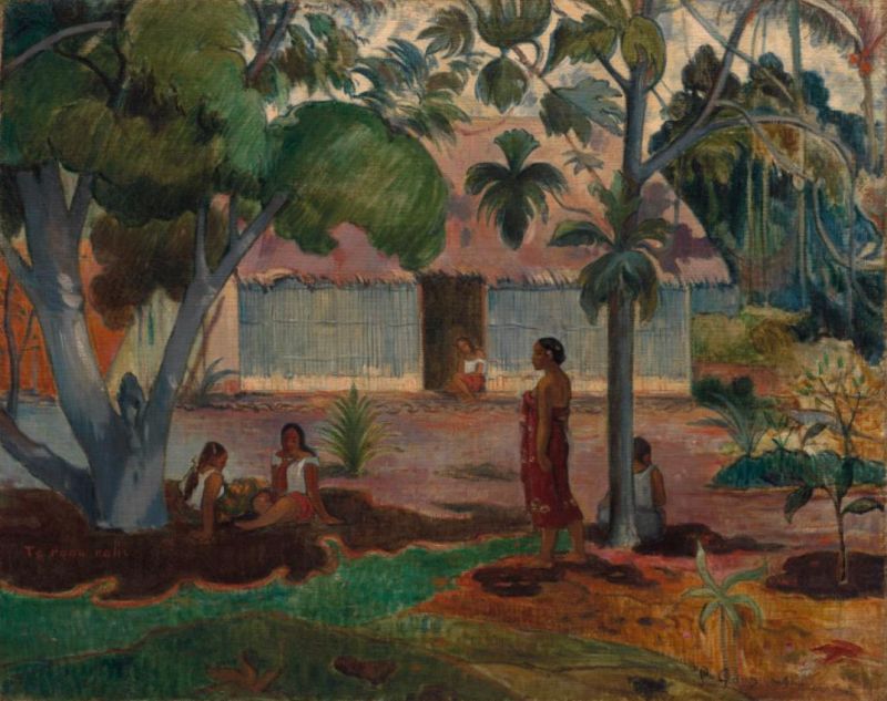 Picture Prompts: The Large Tree The Large Tree (Paul Gaugin)