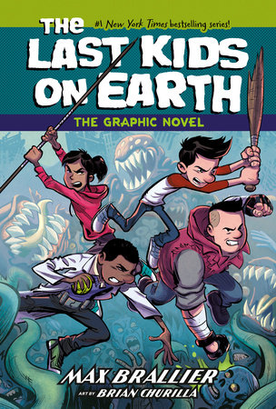 the-last-kids-on-earth The cover of the graphic novel The Last Kids On Earth.