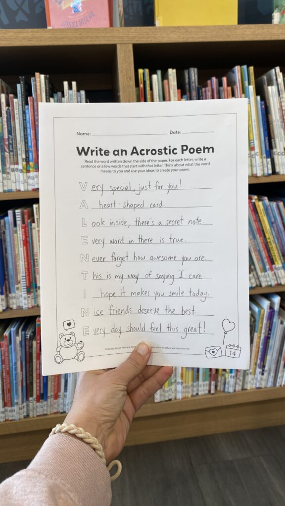 acrostic poem