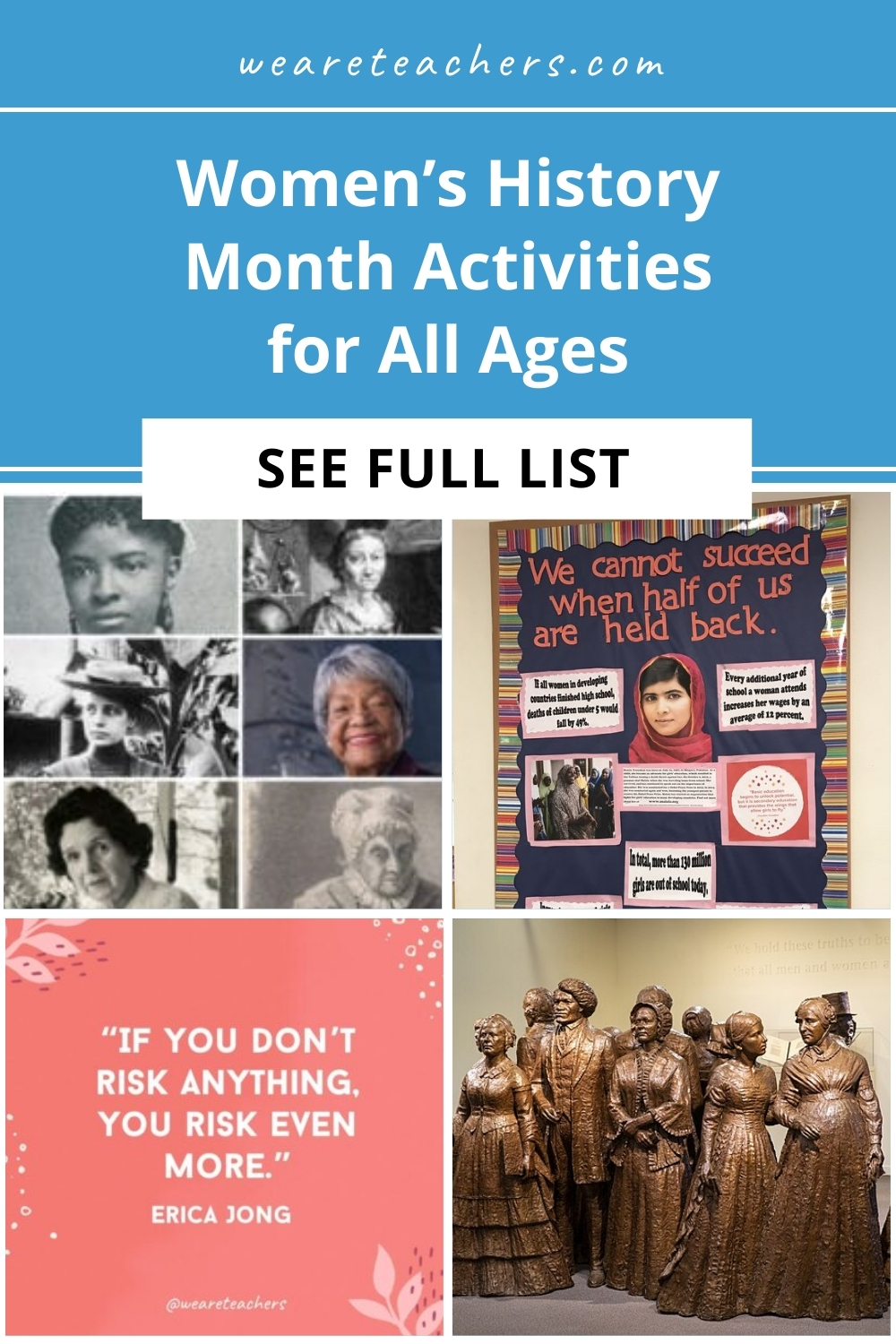 women’s history month activities It's time to celebrate game-changing women with these hands-on Women's History Month activities and ideas for your classroom.